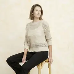 STEFANO COCCI - Chompa Manga Larga Mujer