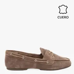 BASEMENT - Mocasines Mujer de Cuero