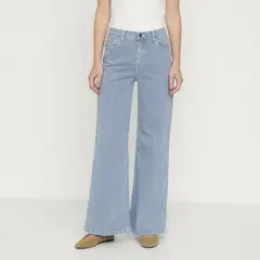 ELLE - Jean Wide Leg Tiro Medio Mujer