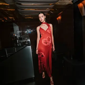 BASEMENT - Vestido Largo Mujer