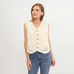 NEWPORT - Chaleco Tejido Mujer