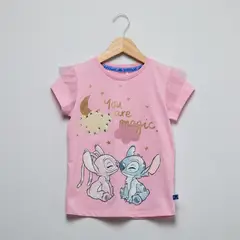 DISNEY - Polo Niña Algodón Lilo Y Stitch