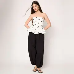 SYBILLA - Pantalón Balloon Mujer