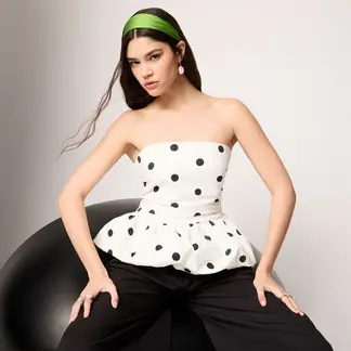 SYBILLA - Top Strapless Mujer