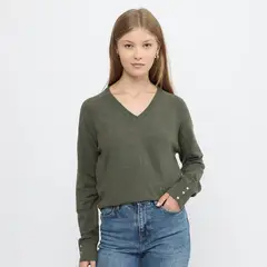 UNIVERSITY CLUB - Chompa Manga Larga Mujer