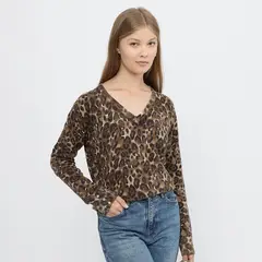 UNIVERSITY CLUB - Chompa Manga Larga Mujer