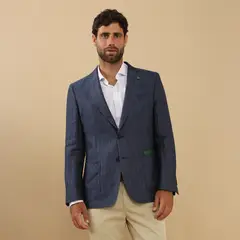 LA MARTINA - Saco 100% Lino Regular Fit Hombre