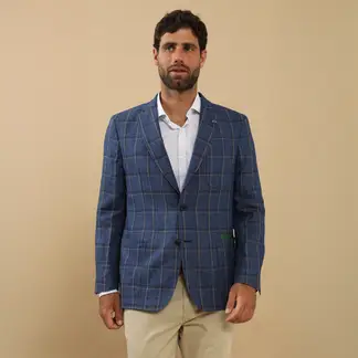 LA MARTINA - Saco 100% Lino Regular Fit Hombre