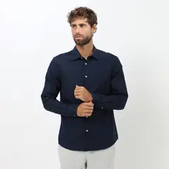 BASEMENT - Camisa Manga larga Algodón Hombre