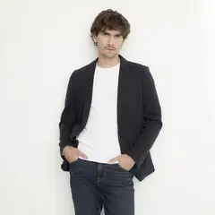 BASEMENT - Blazer Sport Manga larga Hombre