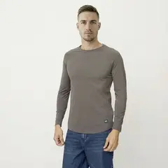 MOSSIMO - Polo Manga larga Algodón Hombre