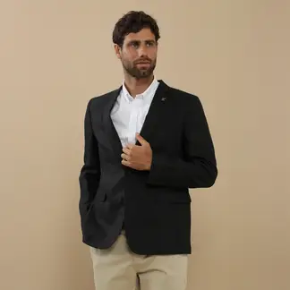 WOLF&HANK - Saco 100% Lino Regular Fit Hombre