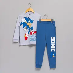 SONIC - Pijama Niño Algodón