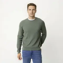 UNIVERSITY CLUB - Chompa 100% Algodón Casual Hombre