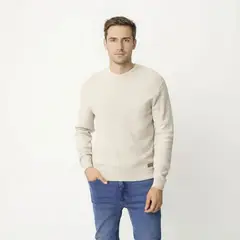 UNIVERSITY CLUB - Chompa 100% Algodón Casual Hombre