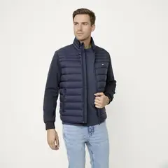 UNIVERSITY CLUB - Casaca Algodón Manga larga Regular fit Hombre