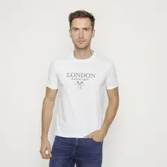 UNIVERSITY CLUB - Polo 100% Algodón Regular Fit Hombre