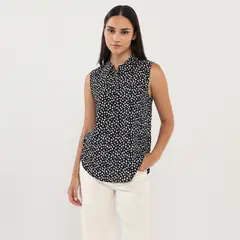 SYBILLA - Blusa Sin Mangas Mujer