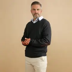 CHRISTIAN LACROIX - Chompa 100% Algodón Casual Hombre