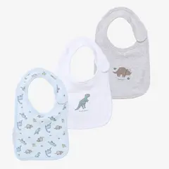 YAMP - Babero Bebé Niño Pack X3 Algodón