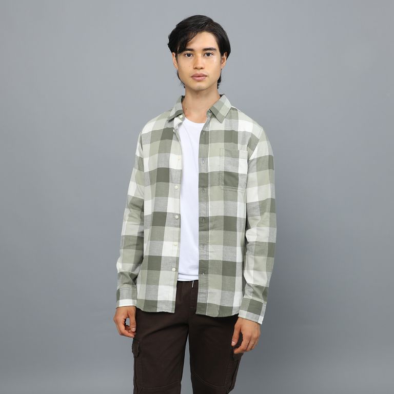 Camisa Manga Larga Hombre