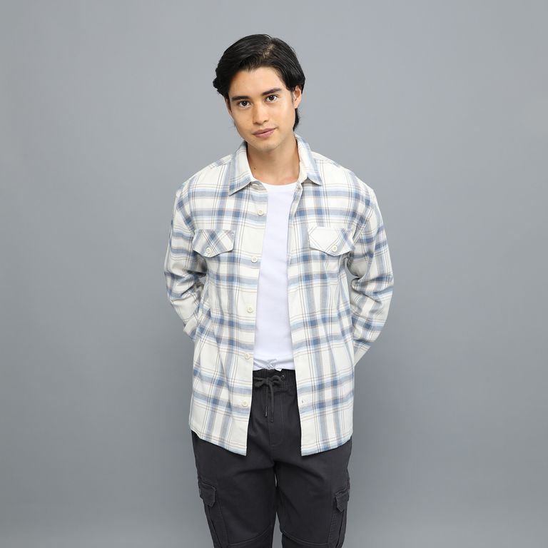 Camisa Manga larga Algodón Hombre