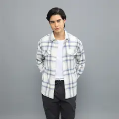 AMERICAN ABBEY - Camisa Manga larga Algodón Hombre