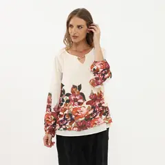 STEFANO COCCI - Blusa Manga Larga Mujer