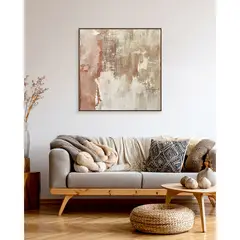 BASEMENT HOME - Cuadro Abstracto 102x102cm