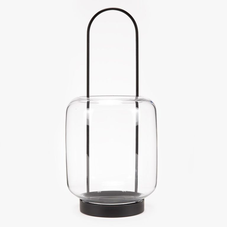 Farol Negro 38.5x17.8x12.5cm