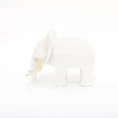 BASEMENT HOME - Adorno Moda Elefante Resina 15x13xx11cm