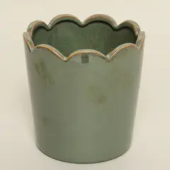 ROBERTA ALLEN - Maceta Cerámica Verde 14cm