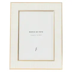 MICA - Marco de Fotos Moda Borde Dorado