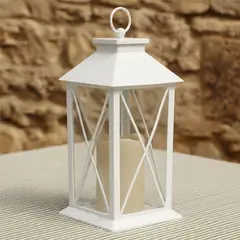 MICA - Farol Blanco 14x14x28.5cm