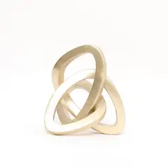 BASEMENT HOME - Adorno Moda Doradi 19x17x20cm