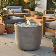 MICA - Fuente Gris Electrico 30cm