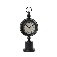 BASEMENT HOME - Adorno Reloj Estilo Industrial 15.5x11x37 cm