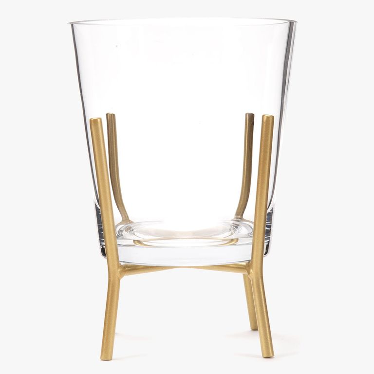 Farol Dorado 24x14x14cm