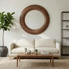 BASEMENT HOME - Espejo Madera 110cm