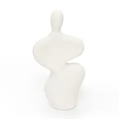 BASEMENT HOME - Escultura Irma Blanca 12x6.5x24.5cm