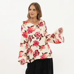 STEFANO COCCI - Blusa Manga Larga Mujer