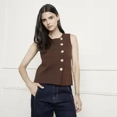 BASEMENT - Chaleco Mujer