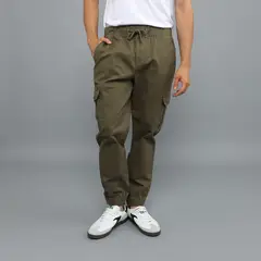 AMERICAN ABBEY - Pantalón Jogger Cargo Relaxed