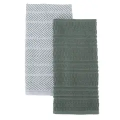 KITCHENAID - Set x2 Paños de Cocina Verde Oliva