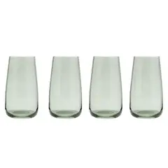 BASEMENT HOME - Set x4 Vasos Alto Smoky 550 ml
