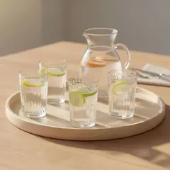 ROBERTA ALLEN - Set x4 Vasos Clear Roma 330 ml