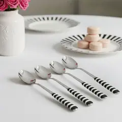 ROBERTA ALLEN - Set x4 Cucharas de Postre