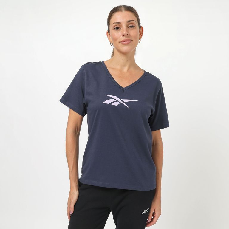 Polo W Mid Chest Logo Tee Mujer