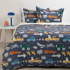 undefined - Cubrecama Con Sherpa Auto