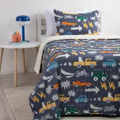 undefined - Cubrecama Con Sherpa Auto